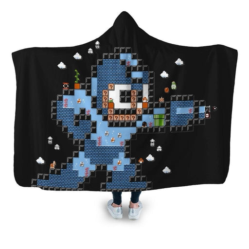 Mega Maker Hooded Blanket - Adult / Premium Sherpa