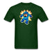 Megaman Ouch Unisex Classic T-Shirt - forest green / S