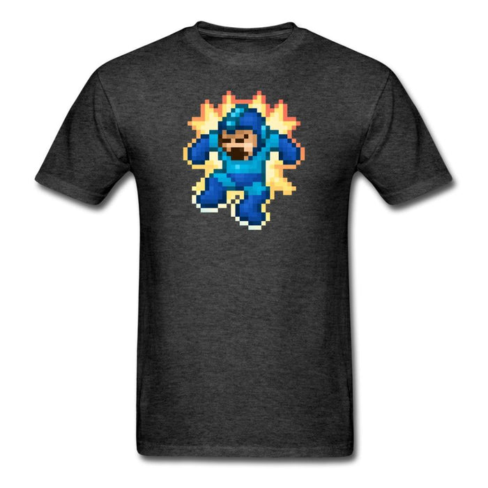 Megaman Ouch Unisex Classic T-Shirt - heather black / S
