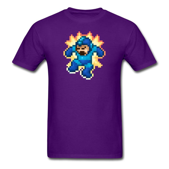 Megaman Ouch Unisex Classic T-Shirt - purple / S