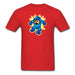 Megaman Ouch Unisex Classic T-Shirt - red / S