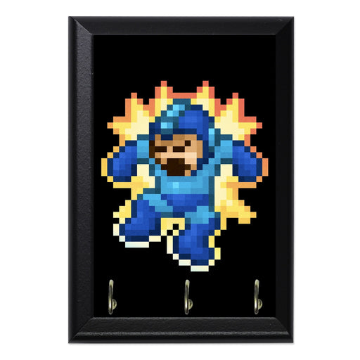 Megaman Ouch Wall Key Hanging Plaque - 8 x 6 / Yes