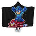 Megaman Rush Hooded Blanket - Adult / Premium Sherpa