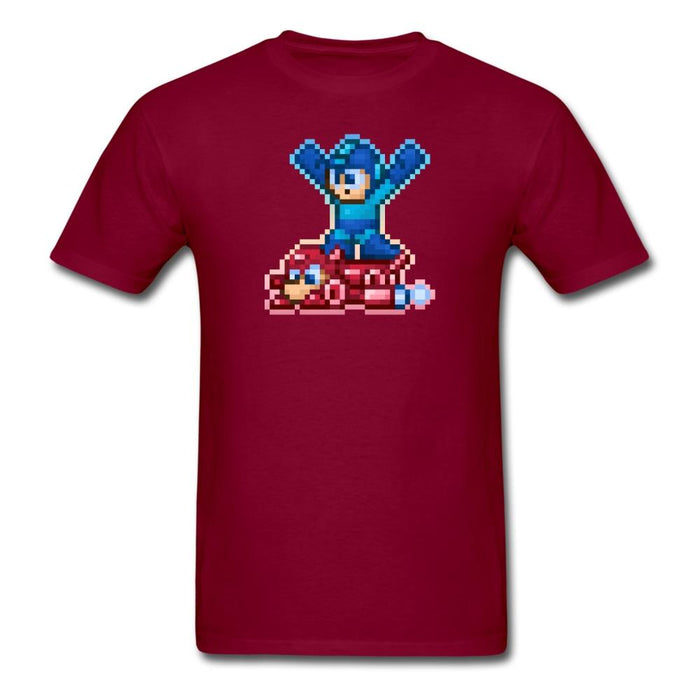 Megaman Rush Unisex Classic T-Shirt - burgundy / S