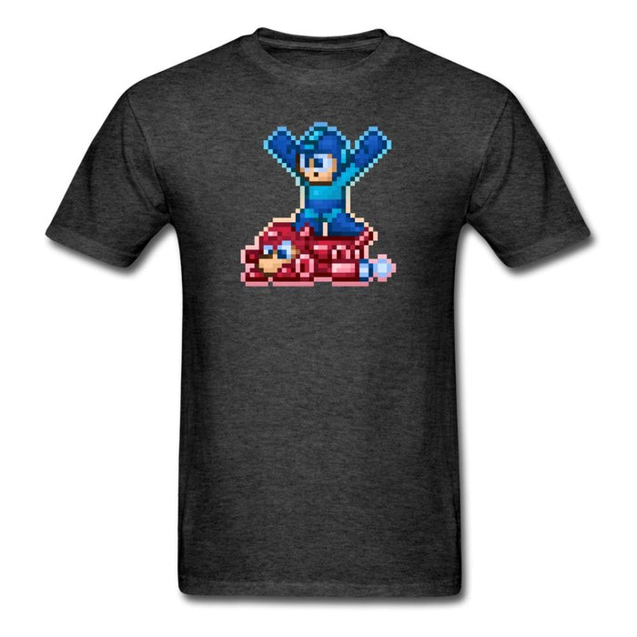 Megaman Rush Unisex Classic T-Shirt - heather black / S