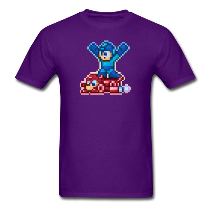 Megaman Rush Unisex Classic T-Shirt - purple / S