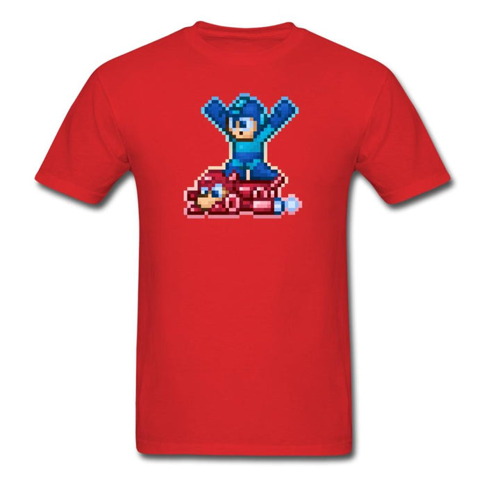 Megaman Rush Unisex Classic T-Shirt - red / S