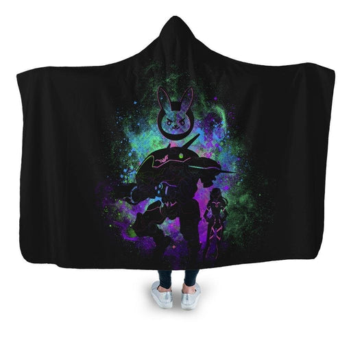 Meka Art Hooded Blanket - Adult / Premium Sherpa