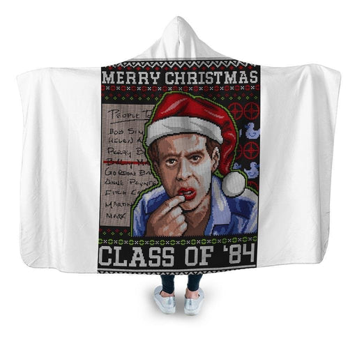Merry Christmas Billy Madison Hooded Blanket - Adult / Premium Sherpa