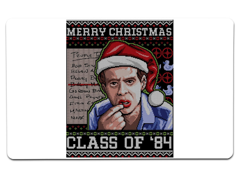 Merry Christmas Billy Madison Large Mouse Pad