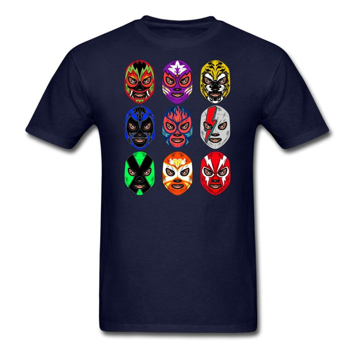 Mexican Masks Unisex Classic T-Shirt - navy / S