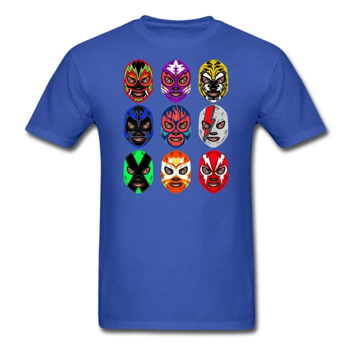 Mexican Masks Unisex Classic T-Shirt - royal blue / S