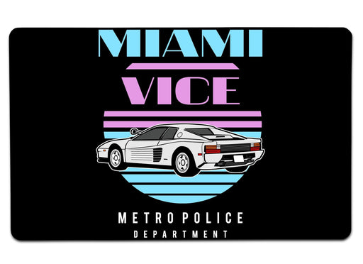 Miami Vice Large Mouse Pad