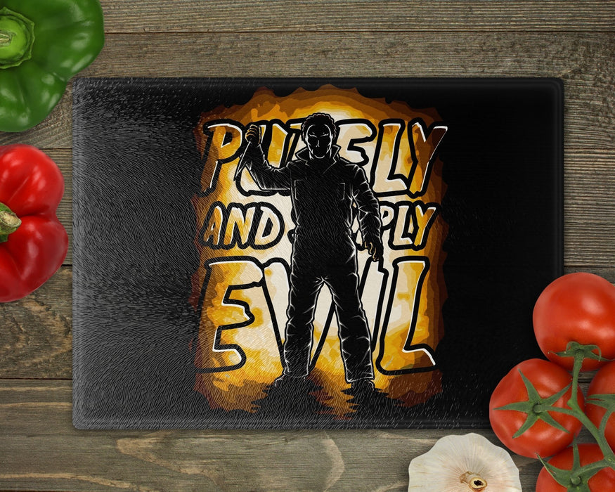 Michael Myers Silhouette Cutting Board