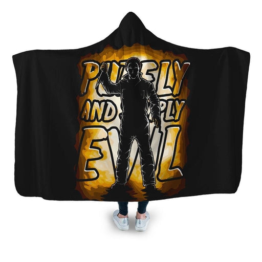 Michael Myers Silhouette Hooded Blanket - Adult / Premium Sherpa