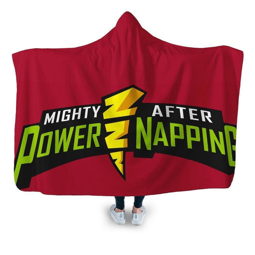 Mighty After Power Napping Hooded Blanket - Adult / Premium Sherpa