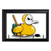 Mighty Rubber Ducky Wall Plaque Key Holder - 8 x 6 / Yes