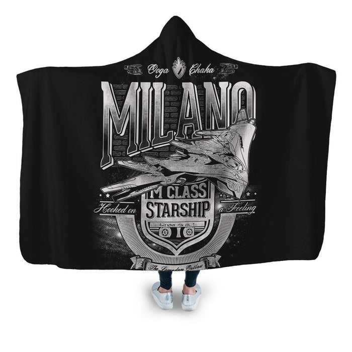 Milano Hooded Blanket - Adult / Premium Sherpa