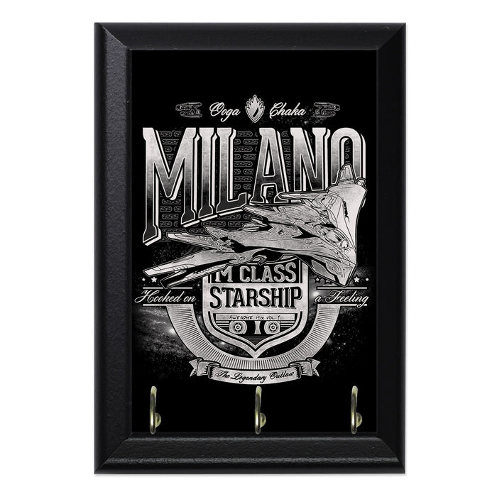 Milano Wall Plaque Key Holder - 8 x 6 / Yes