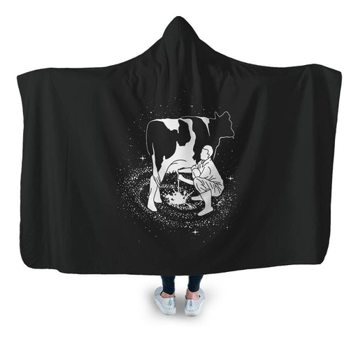 Milky Way Hooded Blanket - Adult / Premium Sherpa