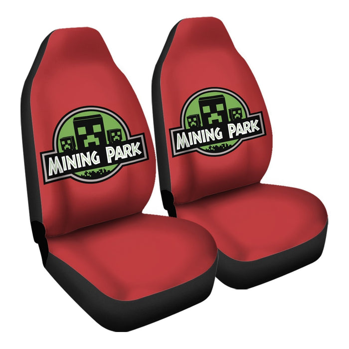 Mining Park Car Seat Covers - One size