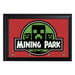 Mining Park Key Hanging Wall Plaque - 8 x 6 / Yes
