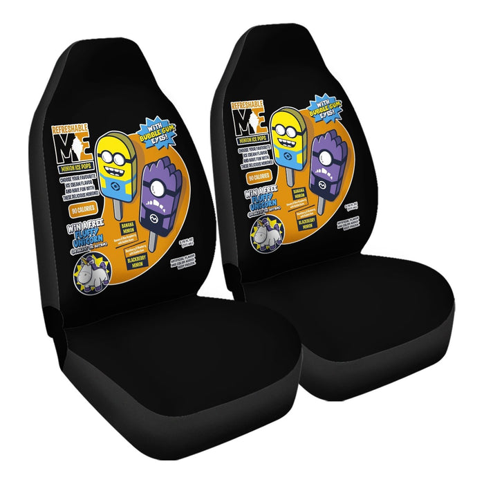 Minion Ice Pops Car Seat Covers - One size