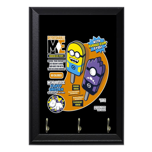 Minion Ice Pops Key Hanging Wall Plaque - 8 x 6 / Yes