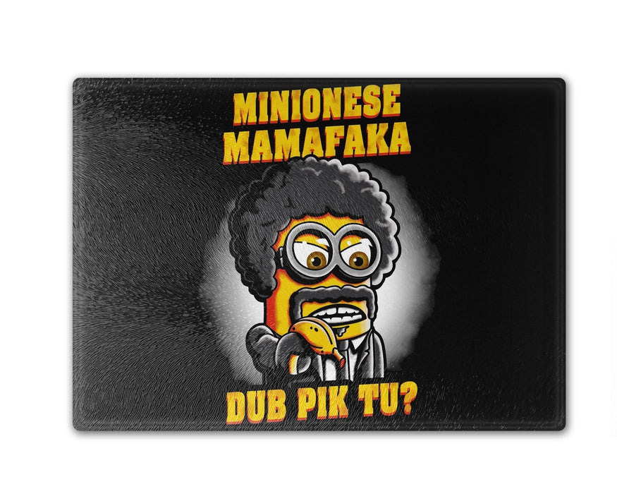 Minionese Mamafaka Cutting Board
