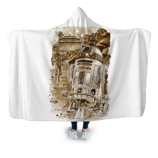 Mission To Jabba’s Palace Tostadora Hooded Blanket - Adult / Premium Sherpa