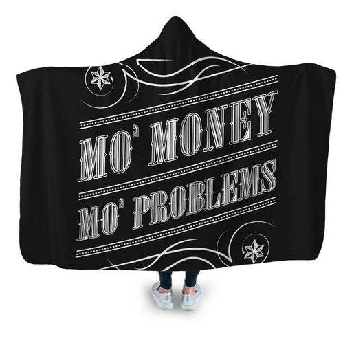 Mo Money Hooded Blanket - Adult / Premium Sherpa