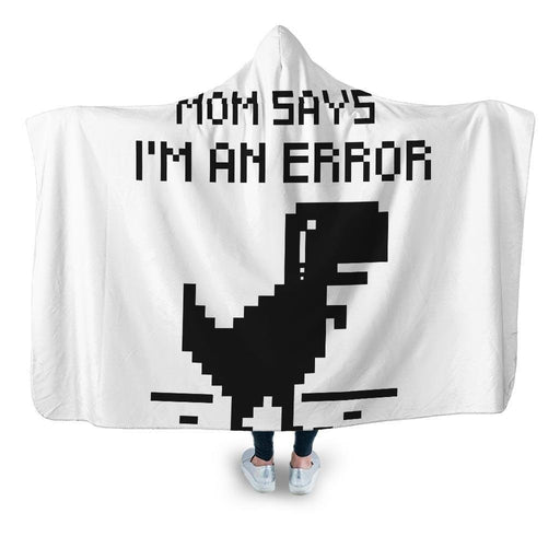 Mom Says Hooded Blanket - Adult / Premium Sherpa