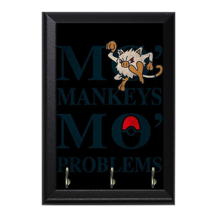 MoMankeys Decorative Wall Plaque Key Holder Hanger - 8 x 6 / Yes