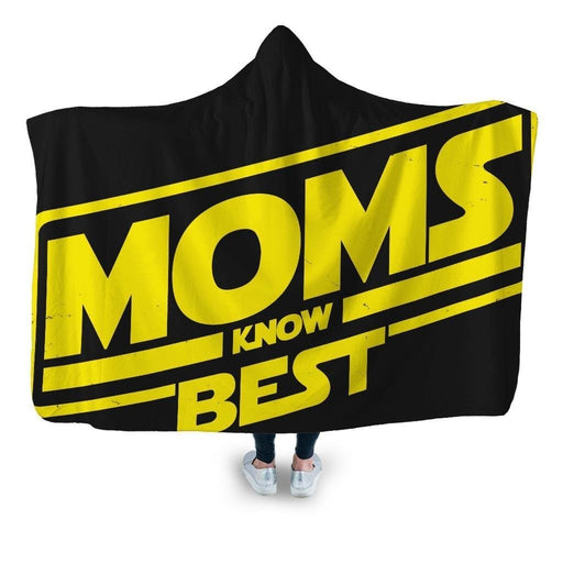 Moms Know Best Hooded Blanket - Adult / Premium Sherpa