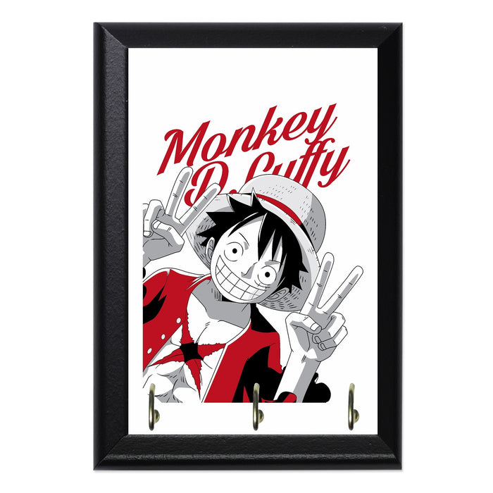 Monkey D Luffy 9 Key Hanging Plaque - 8 x 6 / Yes