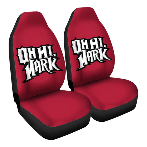 Monologue Hero Car Seat Covers - One size