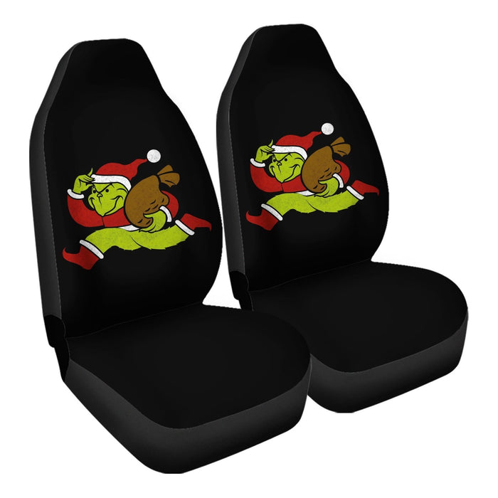 Monopoly Grinch Car Seat Covers - One size