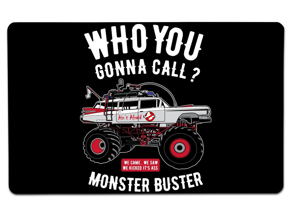 Monster Buster Large Mouse Pad