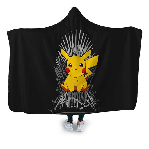 Monster Throne Hooded Blanket - Adult / Premium Sherpa