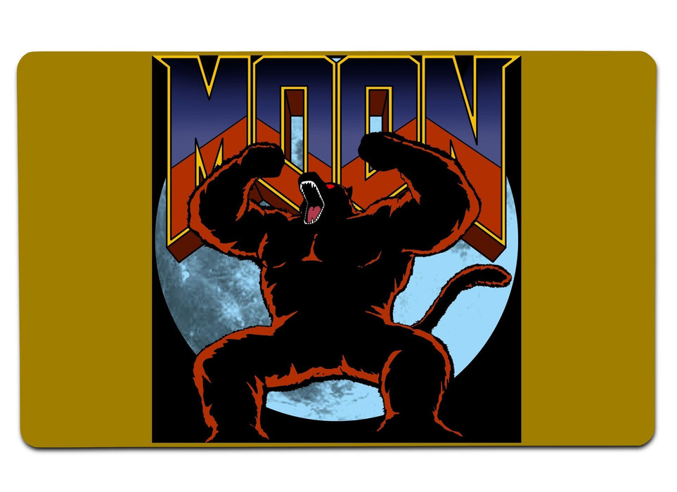Moon B Large Mouse Pad