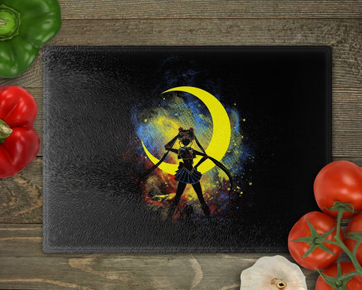 Moon Art Cutting Board