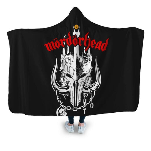 Mordorhead_ Hooded Blanket - Adult / Premium Sherpa