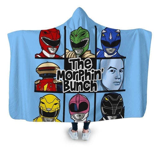 Morphin Bunch Hooded Blanket - Adult / Premium Sherpa