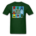 Morphin Bunch Unisex Classic T-Shirt - forest green / S