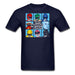 Morphin Bunch Unisex Classic T-Shirt - navy / S