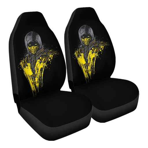 Mortal Fire Car Seat Covers - One size