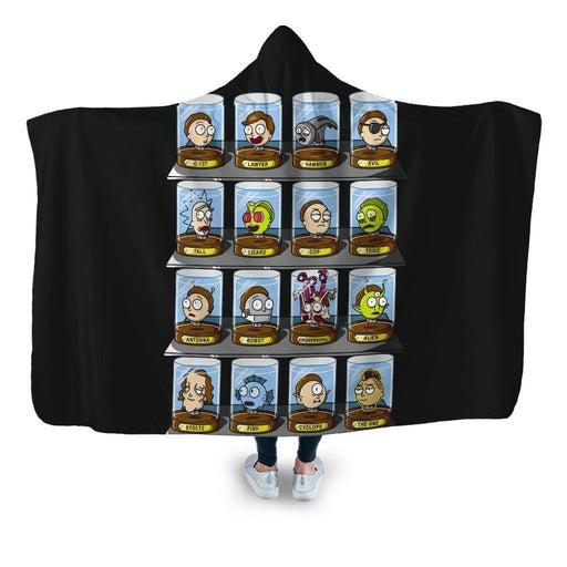 Morty Rama Hooded Blanket - Adult / Premium Sherpa