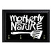 Motherly By Nature Key Hanging Plaque - 8 x 6 / Yes