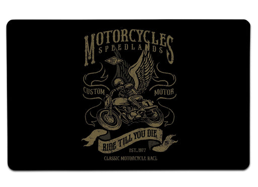 Motorcycles Large Mouse Pad
