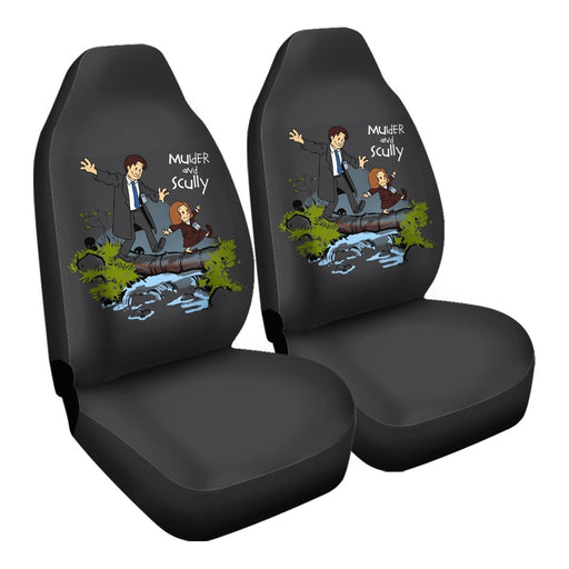 Mulder and Scully Car Seat Covers - One size